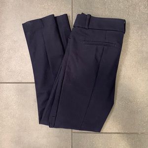 LOFT navy dress pants, skinny